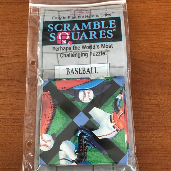 Scramble Squares Baseball Challenging Puzzle - Picture 1 of 3
